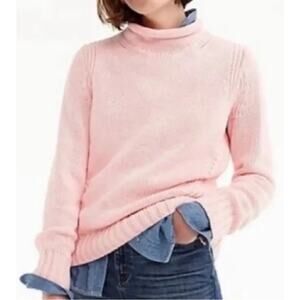 Women's Pink Crew Neck Sweater